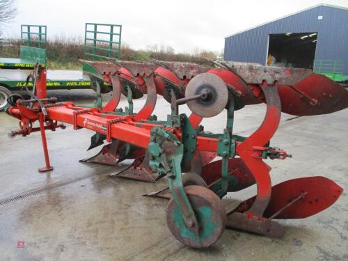 KVERNELAND 4 FURROW REVERISBLE PLOUGH