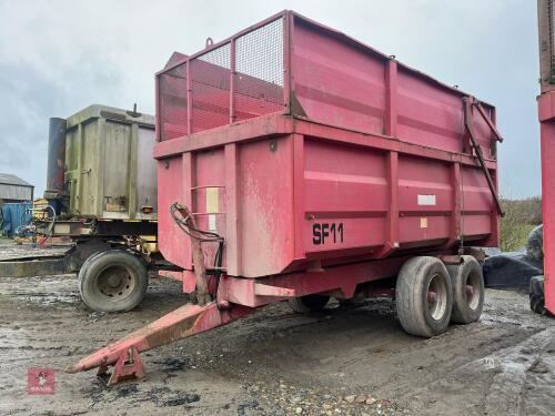 2007 RICHARD WESTERN SF11 SILAGE TRAILER