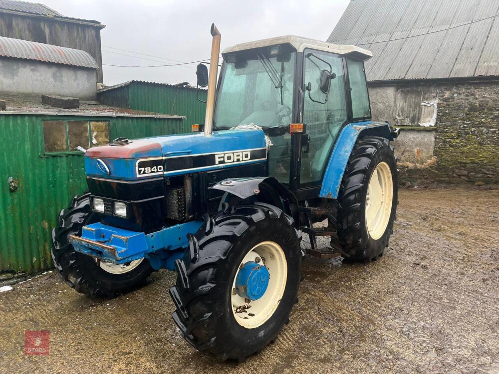 1994 FORD 7840 SLE 4WD TRACTOR