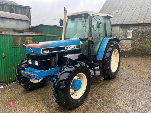 1994 FORD 7840 SLE 4WD TRACTOR