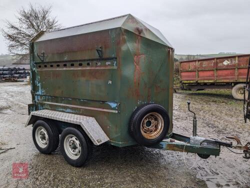 8' LIVESTOCK/ BOX TRAILER