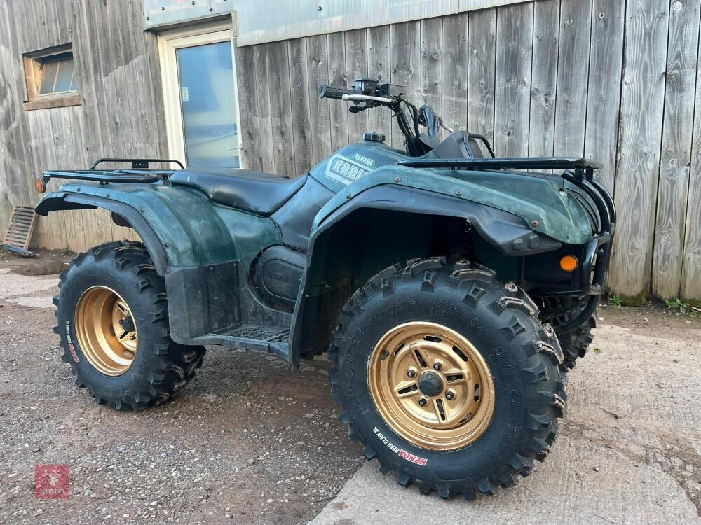 2002 YAMAHA KODIAK 450CC ATV