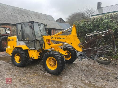 1991 JCB 408 FARM MASTER LOADING SHOVEL