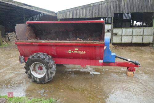 2012 MARSHALL 75 ROTARY DUNG SPREADER