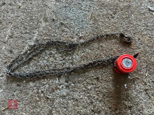 KATSU 1 TONNE CHAIN HOIST
