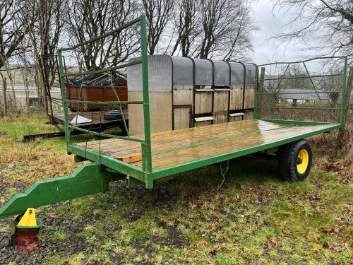 16' SINGLE AXLE BALE TRAILER