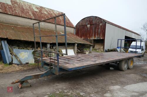 25' TWIN AXLE BALE TRAILER