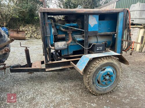 PETBOW 400 AMP TRAILED SITE WELDER