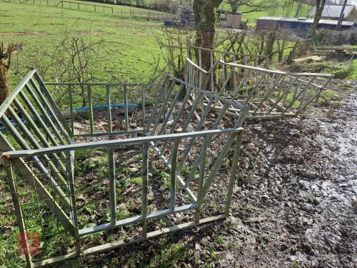 2 X CRADLE BALE FEEDERS