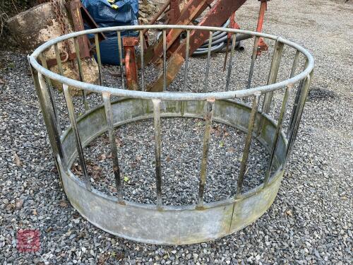 GALVANISED SHEEP RING FEEDER