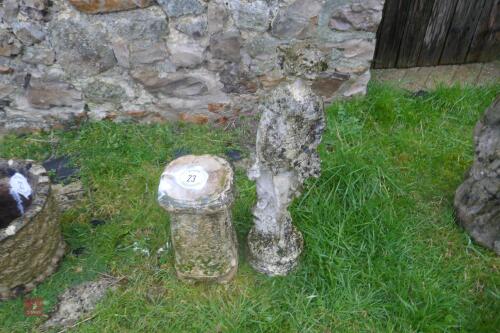 ORNATE SANDSTONE STATUE OF BALLERINA(23)
