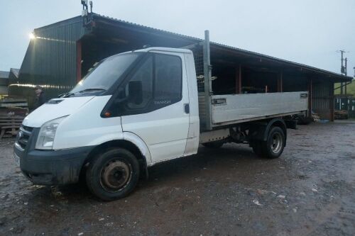 2005 FORD 350 DIESEL TIPPING TRANSIT