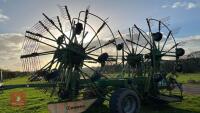 2013 KRONE SWADR0 1400 PLUS 4 ROTOR RAKE - 8