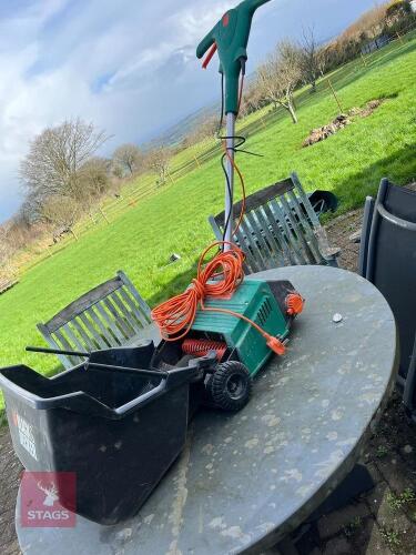 BLACK & DECKER ELECTRIC LAWN RAKER