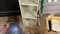 WOODEN DISPLAY SHELVING UNIT - 2