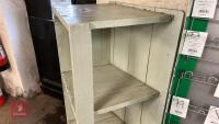 WOODEN DISPLAY SHELVING UNIT - 5