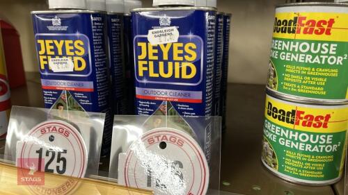 4X 300ML CANS OF JEYES FLUID