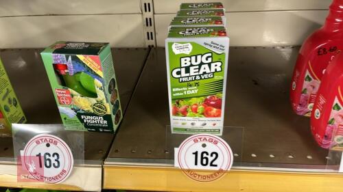 4X 250ML BOXES OF BUD CLEAR FRUIT & VEG
