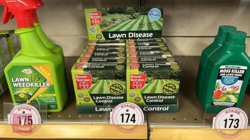 12X3X1.4GSACHETS OF LAWN DISEASE CONTROL