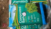4 X 70L BAGS OF COMPOSTED BARK - 2