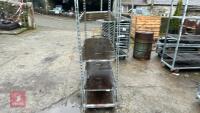 DANISH PLANT TROLLY ON CASTOR WHEELS - 4