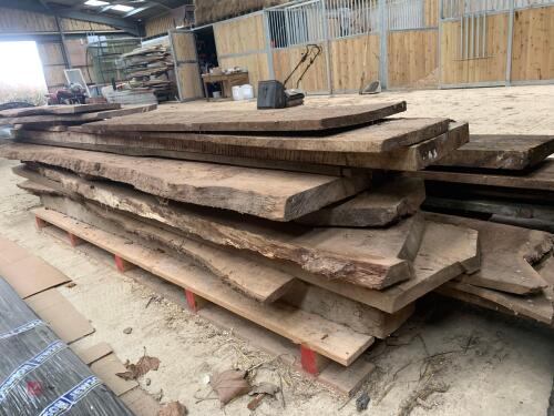 APPROX 23 OAK BOARDS