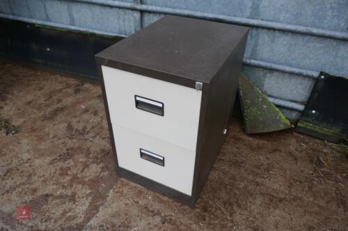 2 DRAWER FILING CABINET