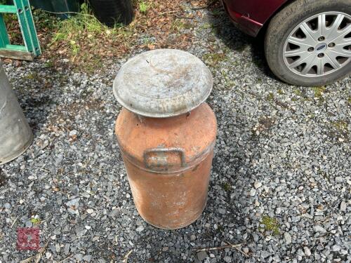 E.D.C.L ALUMINIUN MILK CHURN (1)