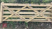 2 3M WOODEN GATE - 4