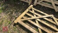 2.1M WOODEN GATE - 3