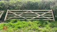 4.2M WOODEN GATE