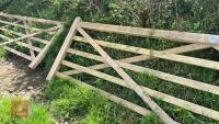 4.2M WOODEN GATE - 6