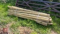 25 2.4M WOODEN STAKES