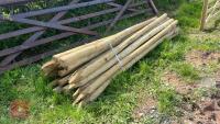 25 2.4M WOODEN STAKES - 3