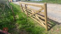 3.9M WOODEN GATE - 5