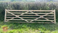 14' WOODEN GATE - 2