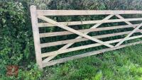 14' WOODEN GATE - 4