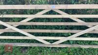 14' WOODEN GATE - 6