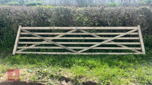 15' WOODEN GATE