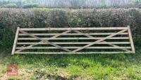 15' WOODEN GATE - 2