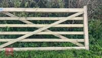 15' WOODEN GATE - 4