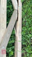 15' WOODEN GATE - 7