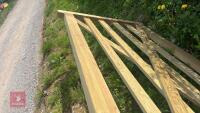 15' WOODEN GATE - 13