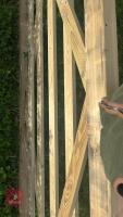 15' WOODEN GATE - 14