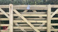 4' WOODEN HUNTING GATE (DAMAGED) - 3