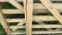 4' WOODEN HUNTING GATE (DAMAGED) - 5