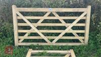 7' WOODEN GATE - 2