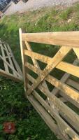 7' WOODEN GATE - 7