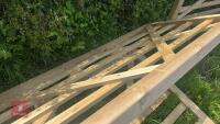 7' WOODEN GATE - 9