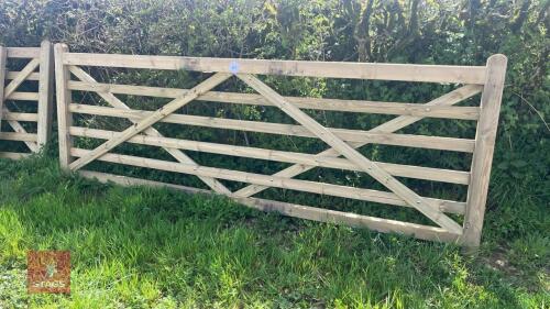 11' WOODEN GATE
